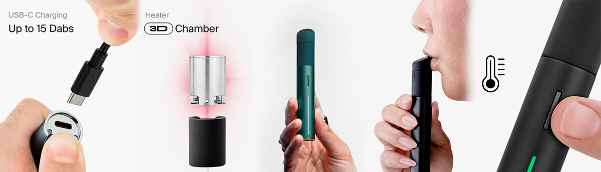 ventajas del vaporizador Puffco Pivot