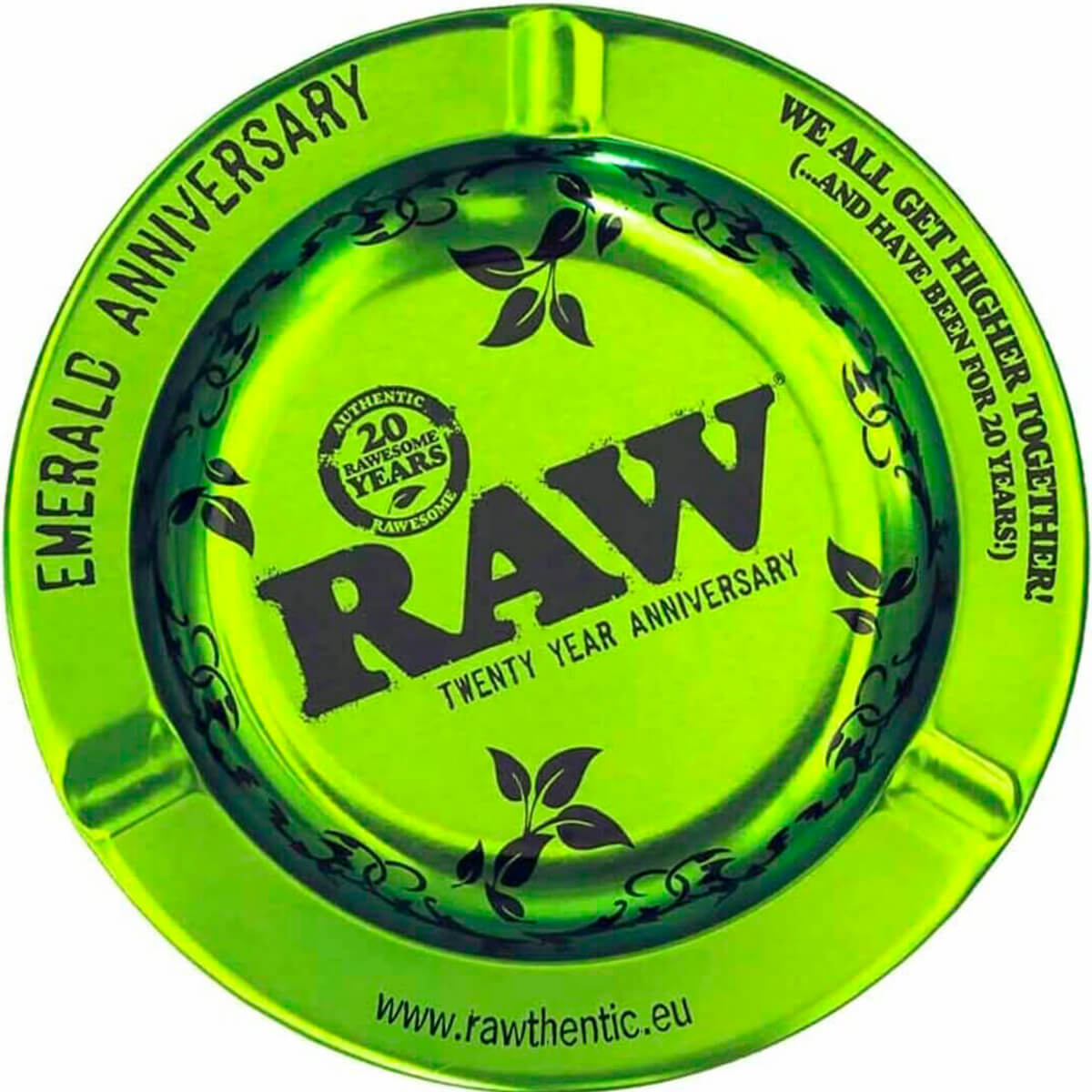 cenicero raw emerald 20 aniversario