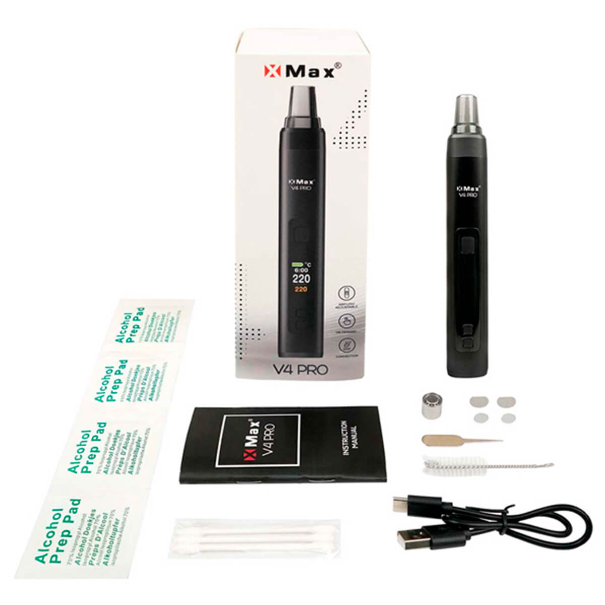 Componentes X-Max V4 Pro Black