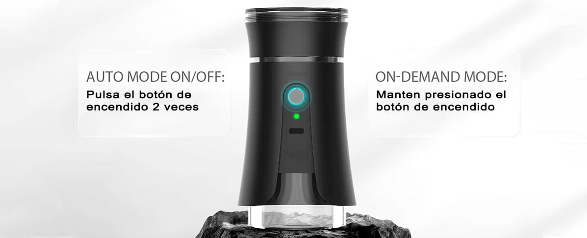 Modos del grinder yocan ishred