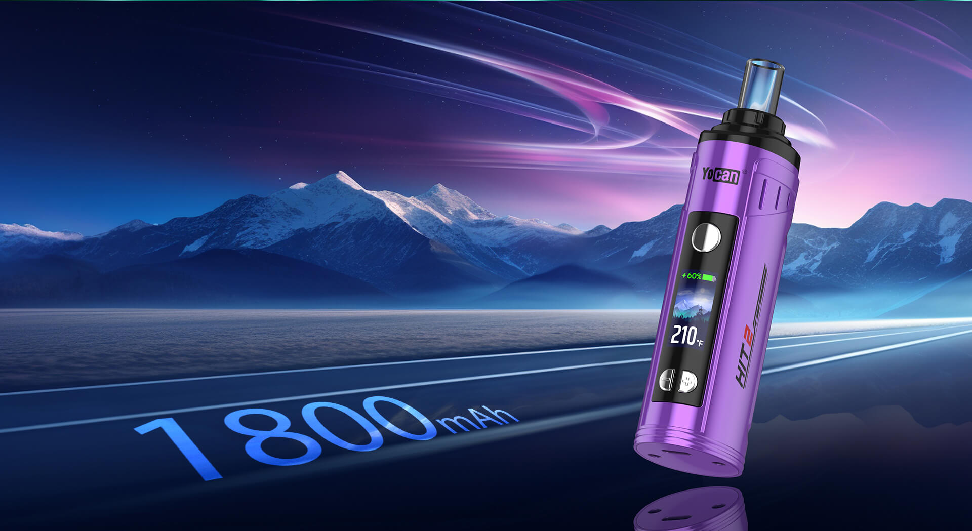 vaporizador hit 2 yocan batería