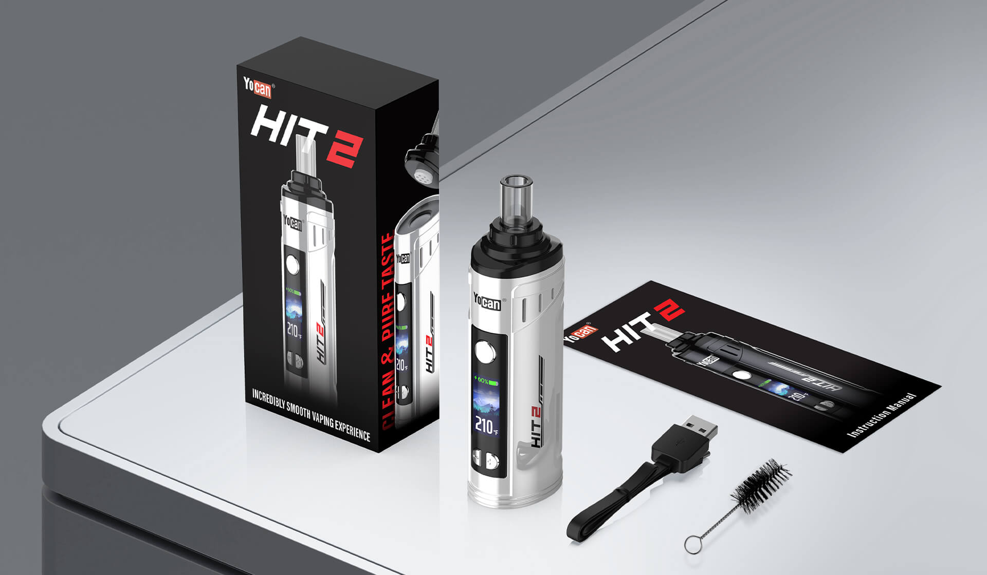 vaporizador hit 2 yocan componentes