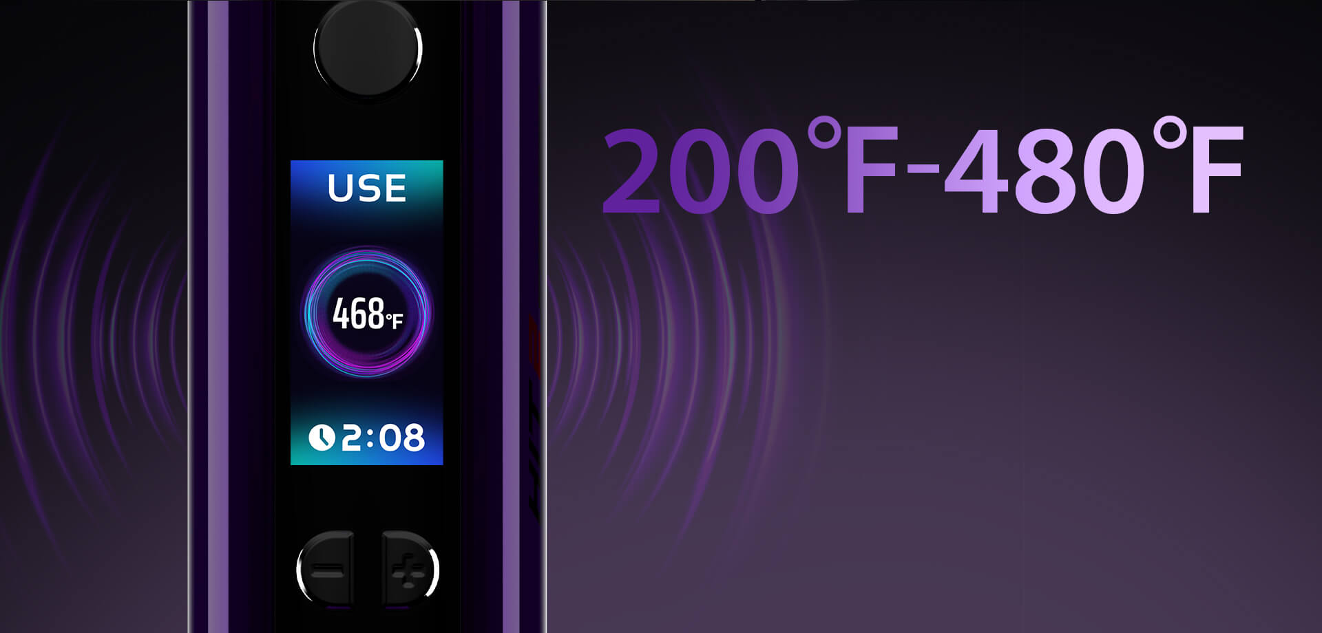 vaporizador hit 2 yocan temperatura