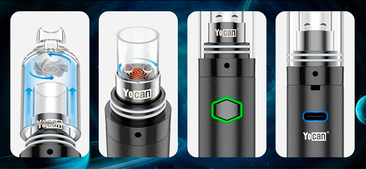 Vaporizador Orbit detalles