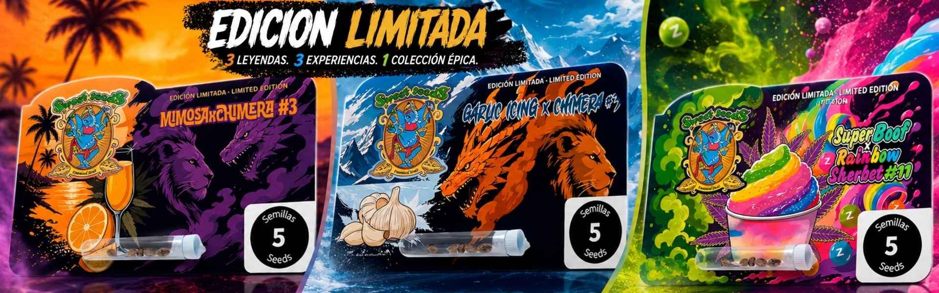 Nuevas variedades de Sweet Seeds!