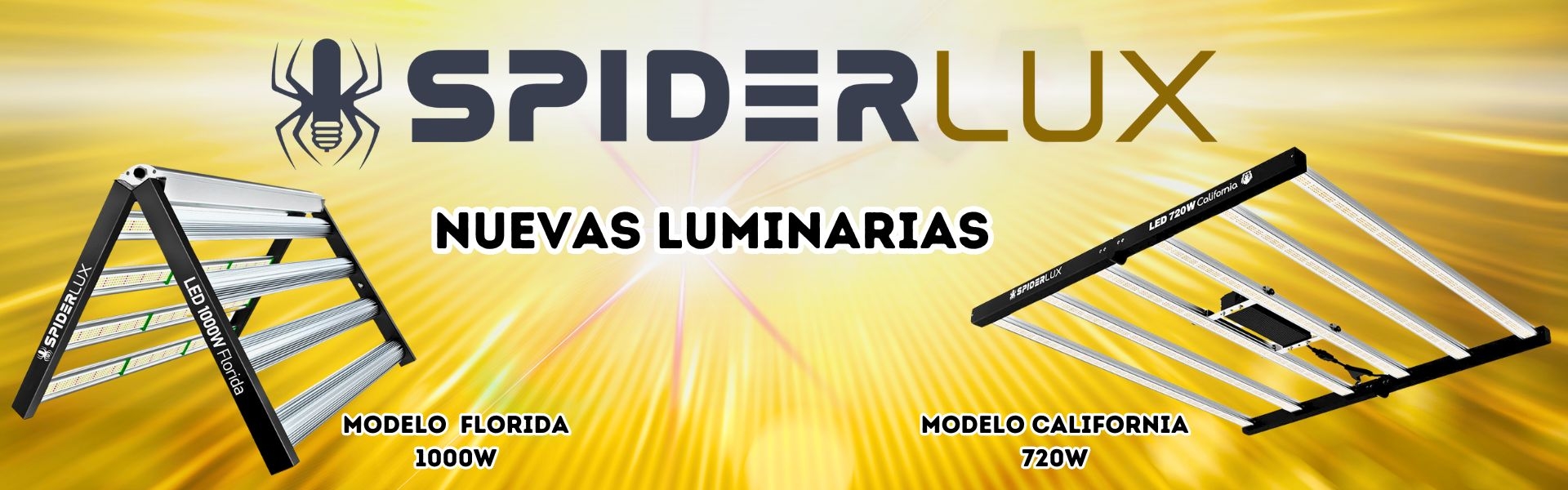 Nuevas luminarias Spiderlux